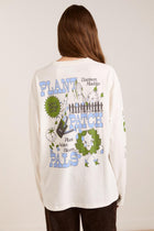 DAMSON MADDER Plant patch pals LS tee