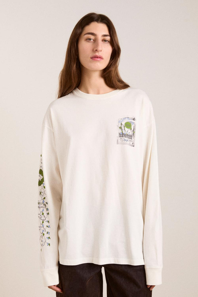 DAMSON MADDER Plant patch pals LS tee