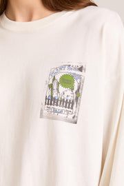 DAMSON MADDER Plant patch pals LS tee