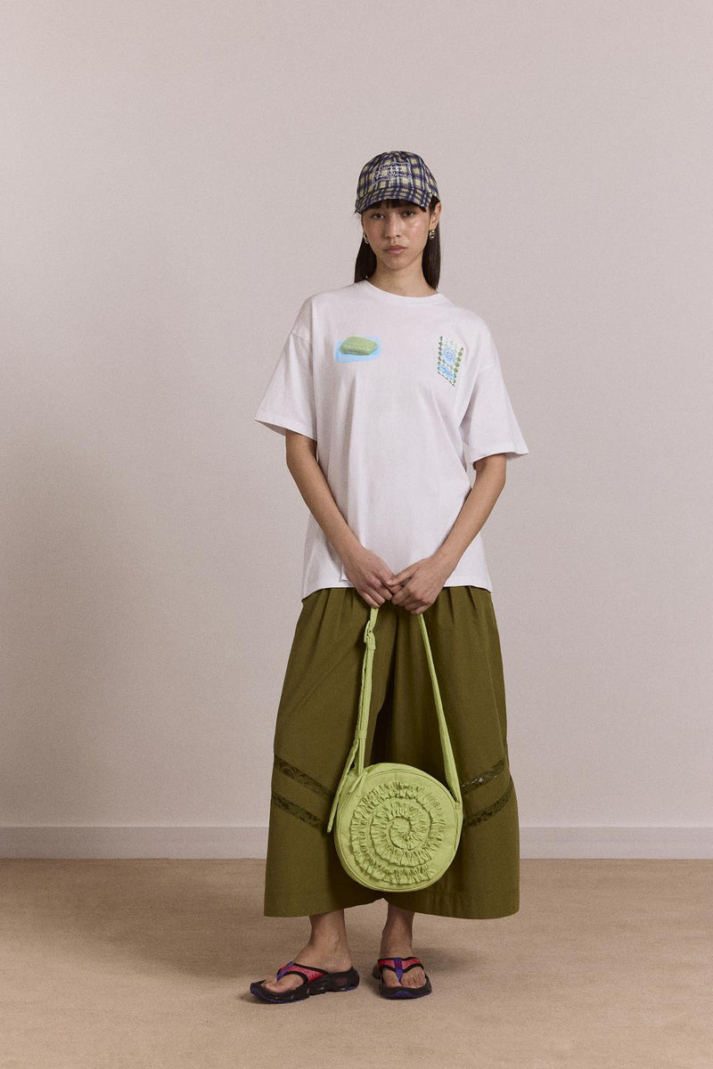 DAMSON MADDER Savon graphic tee white