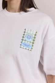 DAMSON MADDER Savon graphic tee white