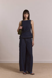 DAMSON MADDER Straight leg Augusta jeans dark indigo