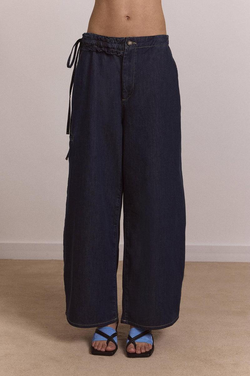 DAMSON MADDER Straight leg Augusta jeans dark indigo