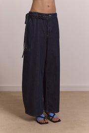 DAMSON MADDER Straight leg Augusta jeans dark indigo