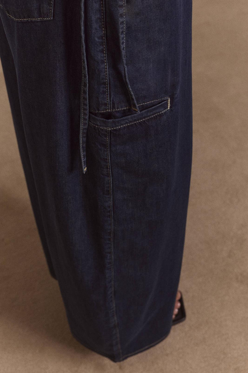 DAMSON MADDER Straight leg Augusta jeans dark indigo