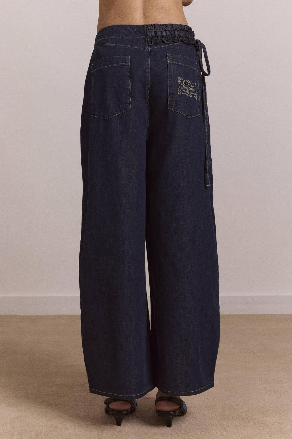 DAMSON MADDER Straight leg Augusta jeans dark indigo