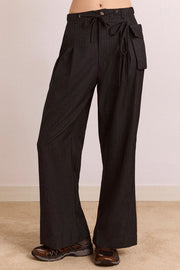 DAMSON MADDER Tatianna trouser navy pinstripe