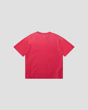 DEYS Workwear Brentwood print tee washed red