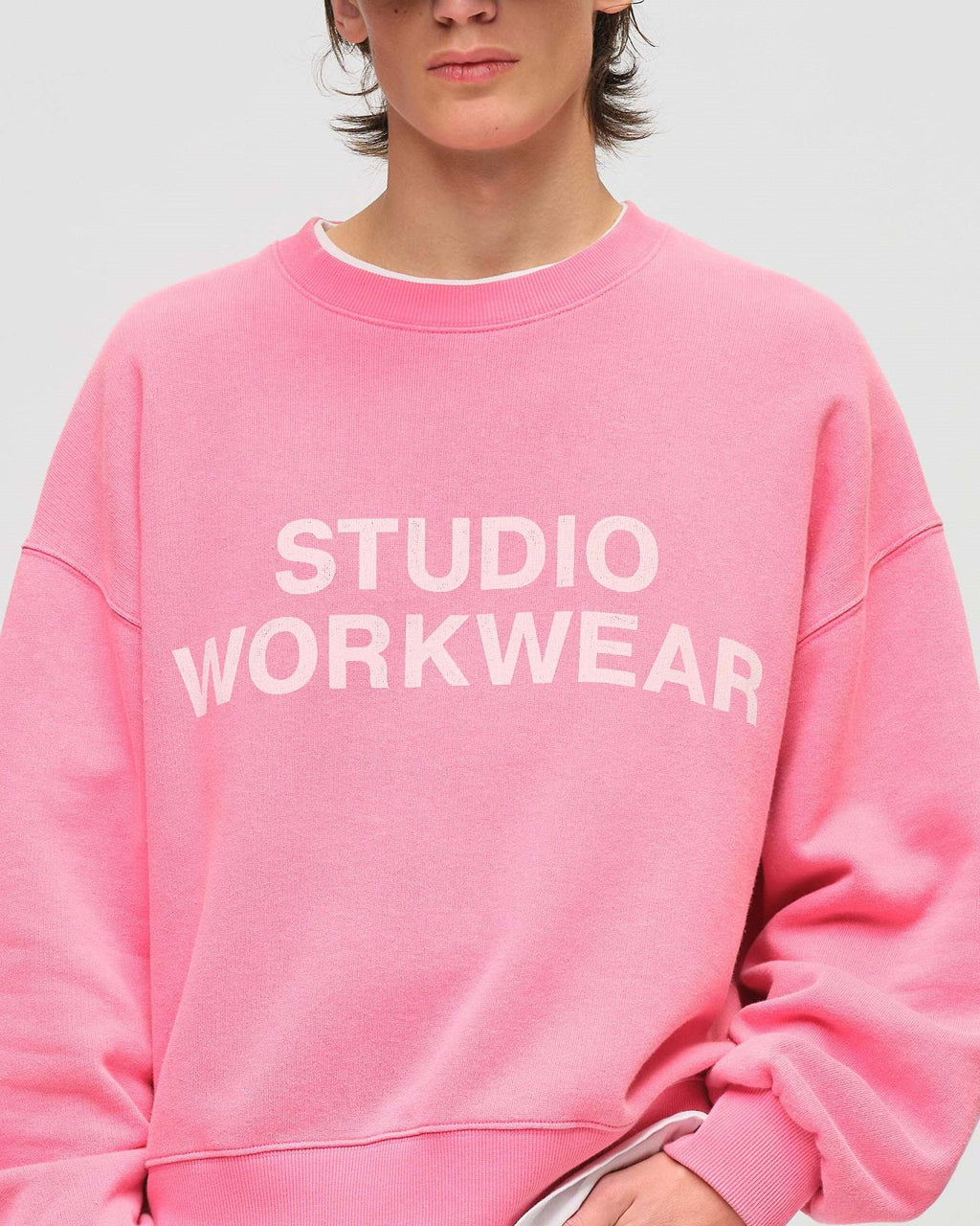 DEYS WORKWEAR Lawndale crewneck washed pink