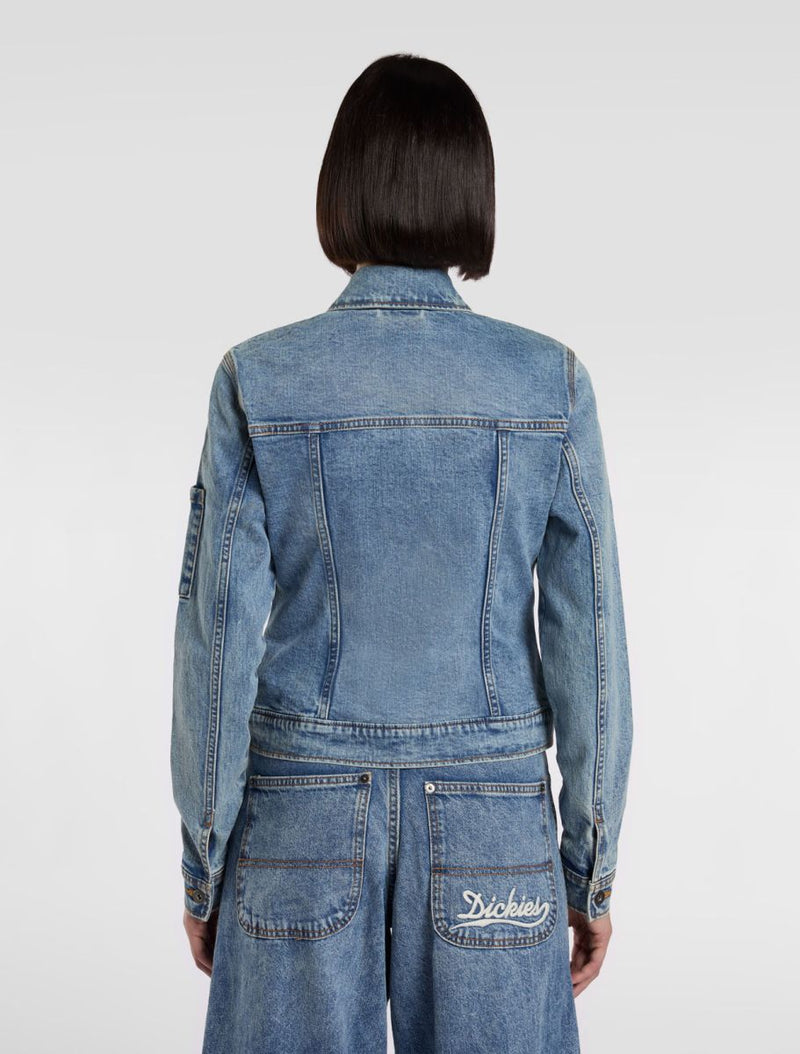 DENIM SLIM JACKET W