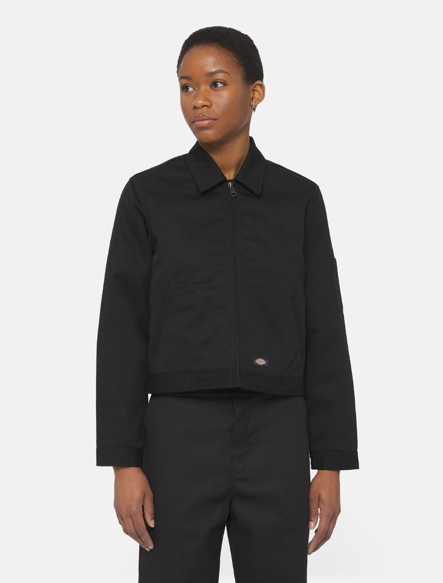 LINED EISENHOWER CROP JACKET