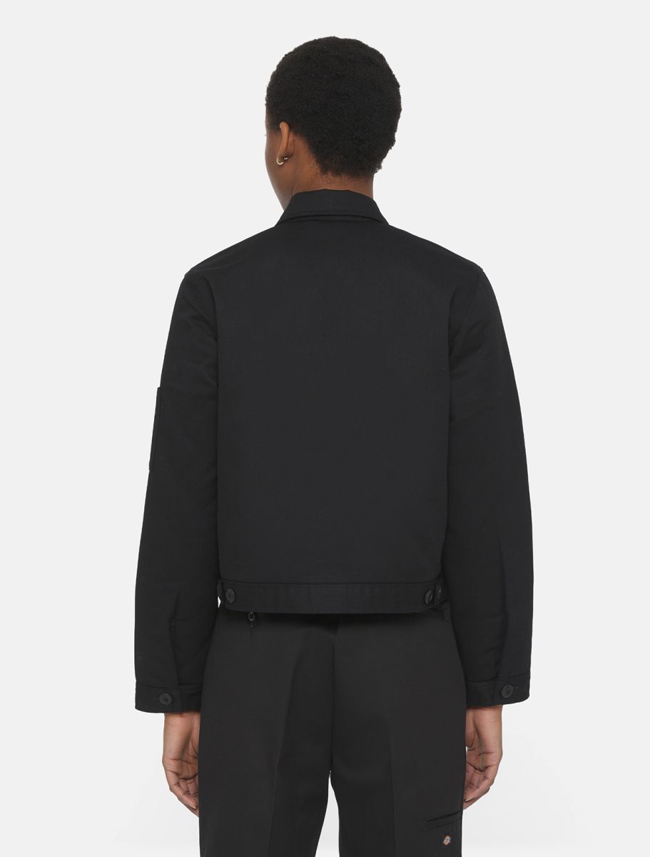 LINED EISENHOWER CROP JACKET