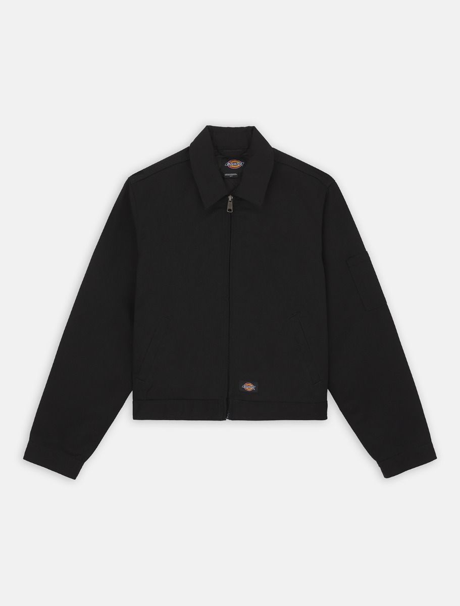 LINED EISENHOWER CROP JACKET