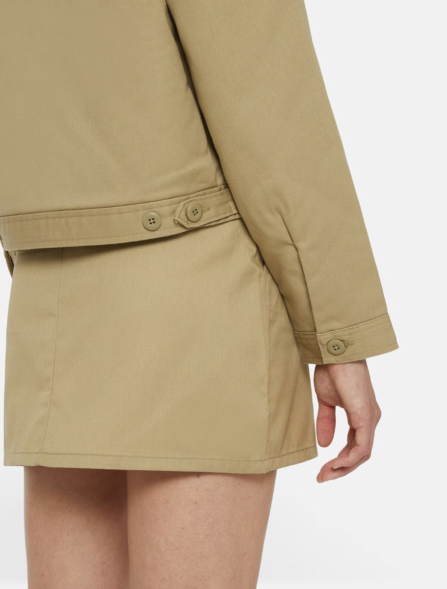 LINED EISENHOWER CROP JACKET