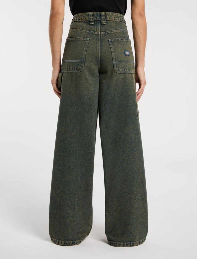 X LOOSE DENIM CARPENTER PANT W