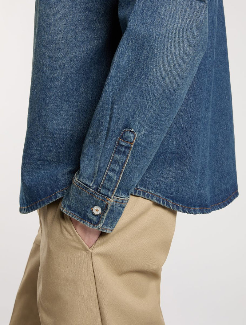 MECHANIC DENIM SHIRT LS