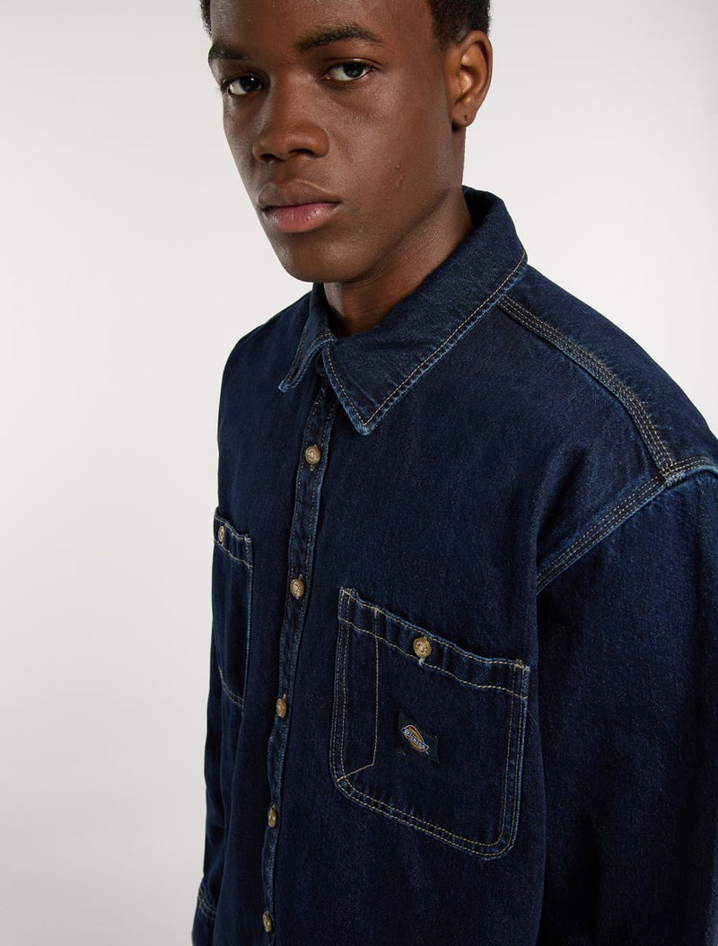 MECHANIC DENIM SHIRT LS