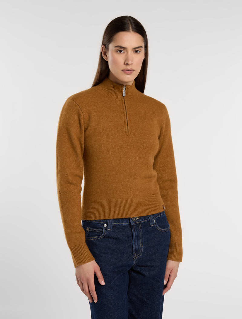 RUSTON QZ SWEATER W
