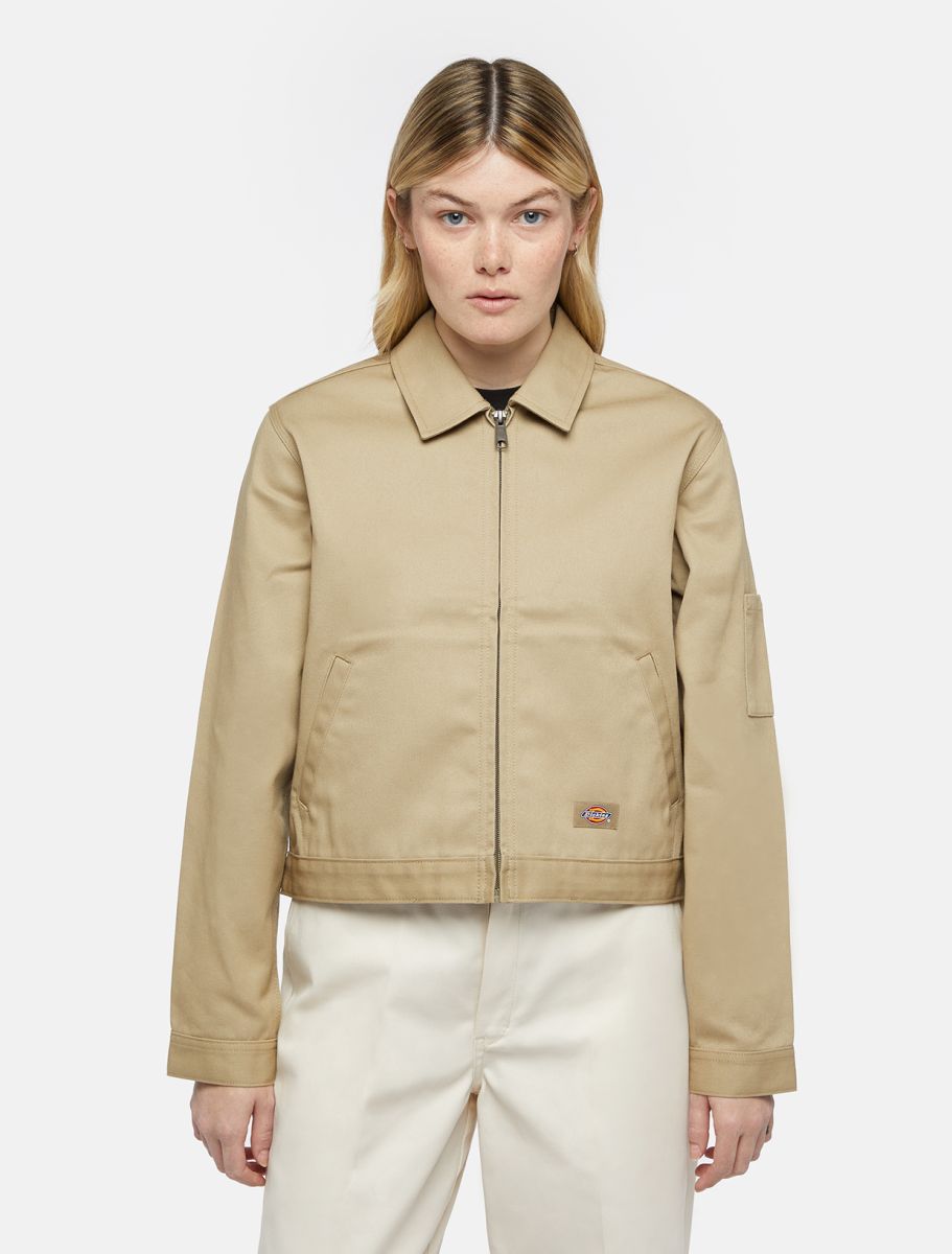 UNLINED CROPPED EISENHOWER JACKET