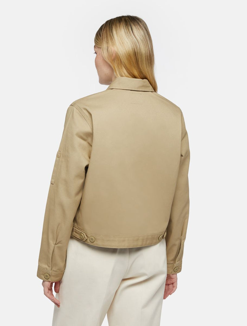 UNLINED CROPPED EISENHOWER JACKET