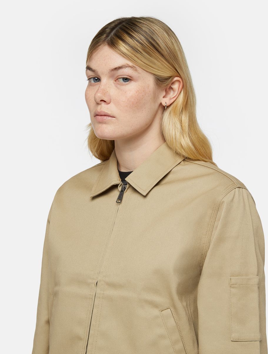 UNLINED CROPPED EISENHOWER JACKET