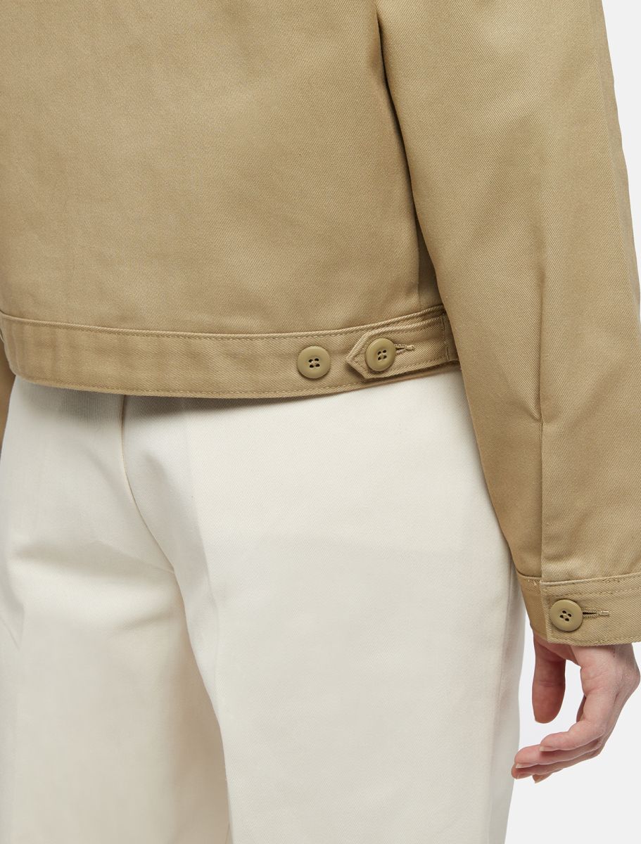 UNLINED CROPPED EISENHOWER JACKET