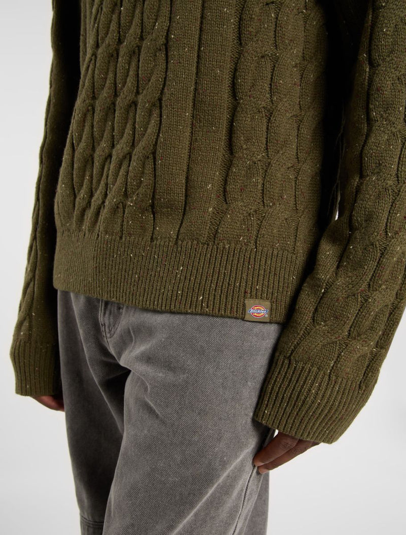 VANLEER CABLE SWEATER