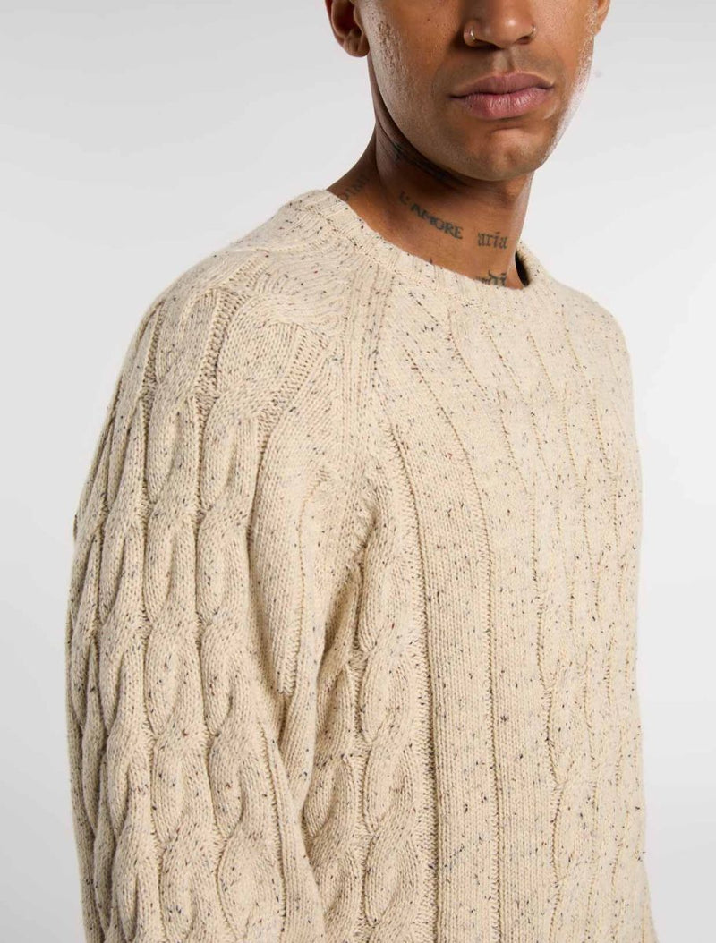 VANLEER CABLE SWEATER