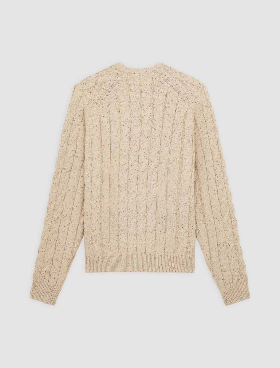 VANLEER CABLE SWEATER