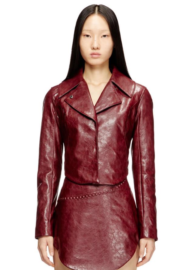 DIESEL G-Ameck jacket burgundy