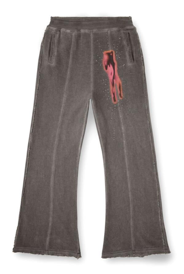 DIESEL P-ANTA sweatpants grey