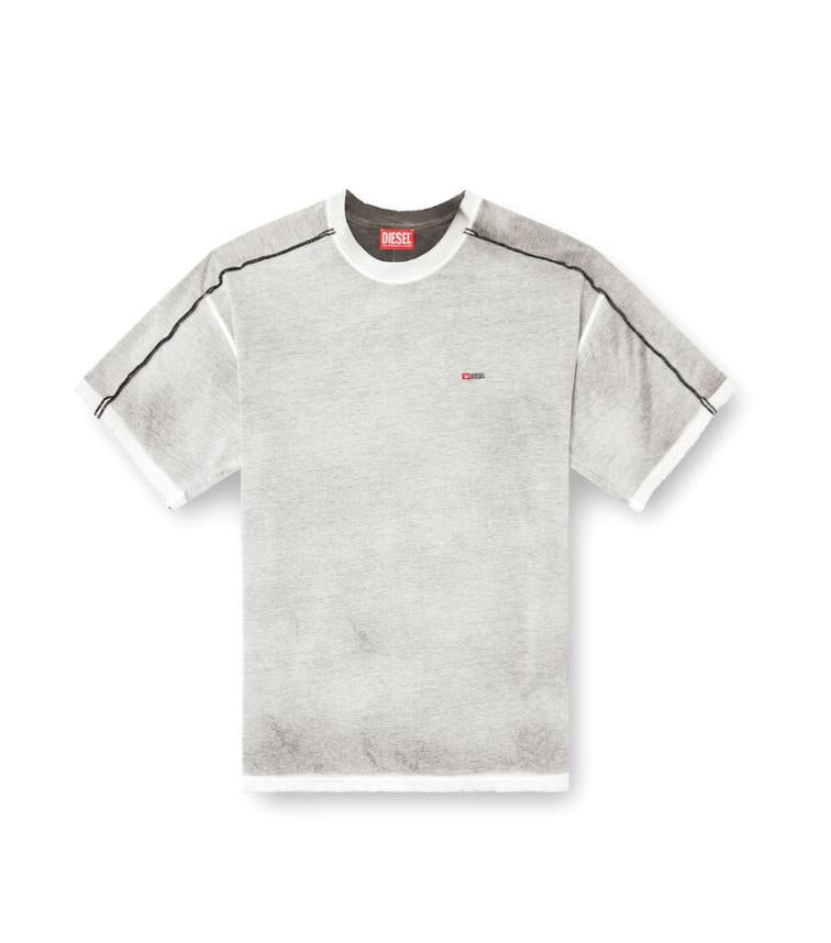 DIESEL T-riven t-shirt grey