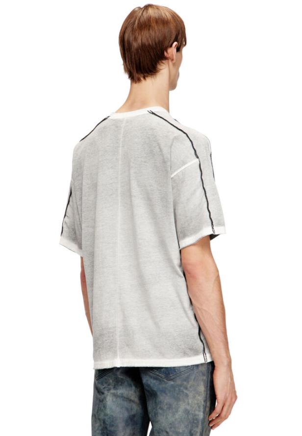 DIESEL T-riven t-shirt grey