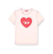 DIESEL T-Uncuties-Long-S5 t-shirt pink