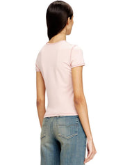 DIESEL T-Uncuties-Long-S5 t-shirt pink