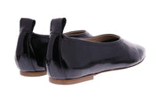 FABIO RUSCONI Square toe ballerinas black patent