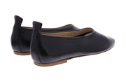 FABIO RUSCONI Square toe ballerinas black