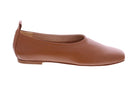 FABIO RUSCONI Square toe ballerinas legno brown