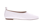 FABIO RUSCONI Square toe ballerinas off white patent