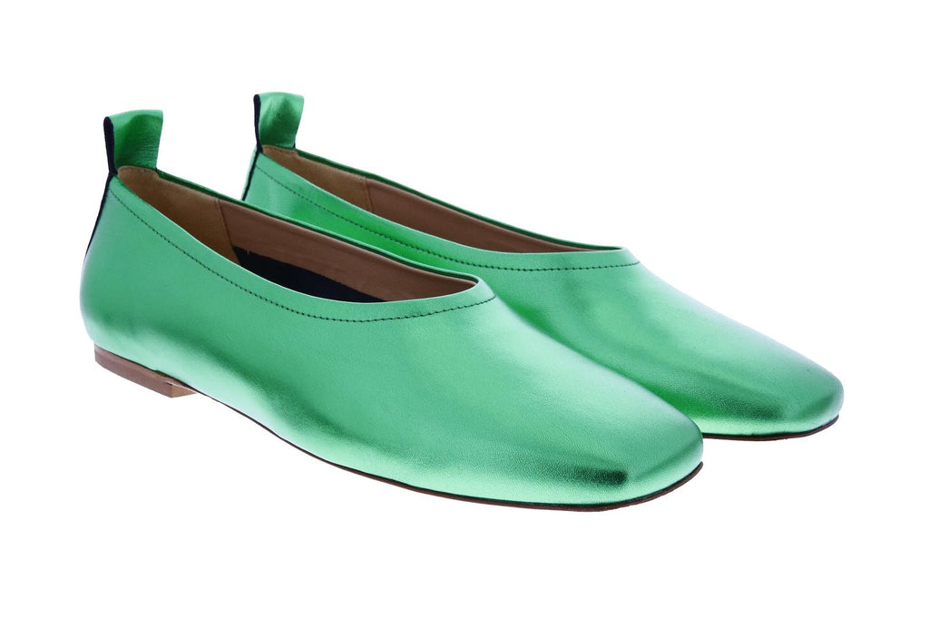 FABIO RUSCONI Square toe ballerinas