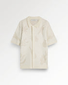 FILLING PIECES Knit shirt breaking bread antique white