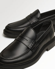 FILLING PIECES Loafer polido minimum matte black
