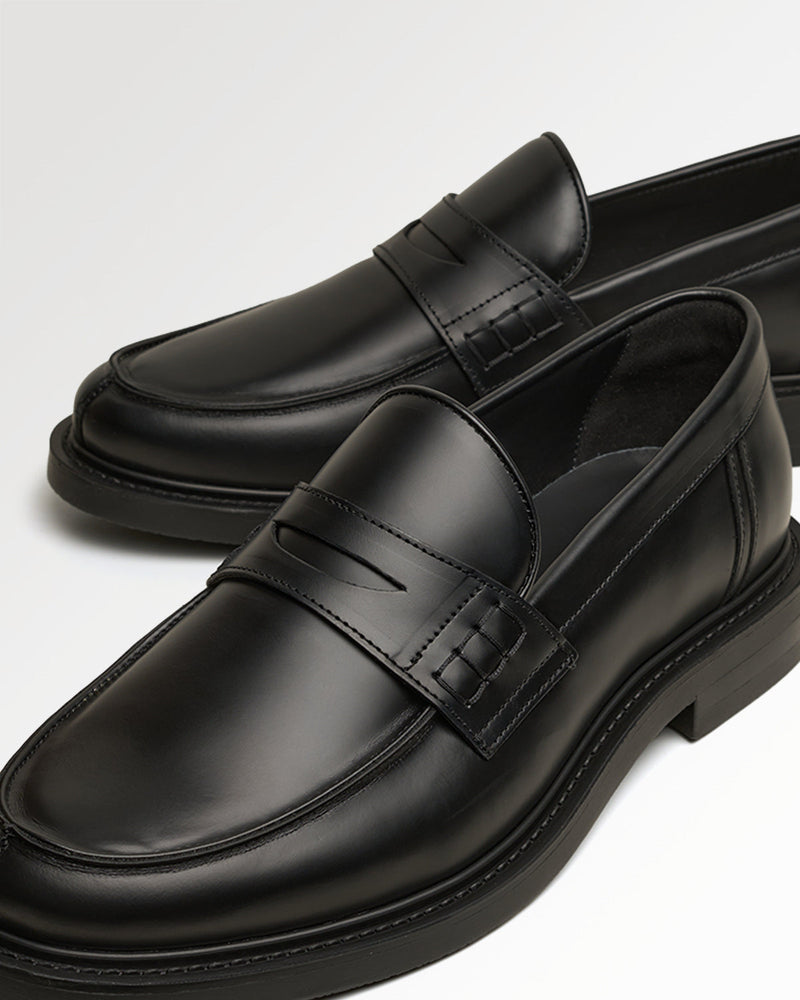 FILLING PIECES Loafer polido minimum matte black