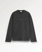 FILLING PIECES Longsleeve boxy embroidered vintage black