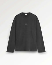 FILLING PIECES Longsleeve boxy embroidered vintage black