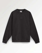 FILLING PIECES Sweatshirt boxy embroidered vintage black