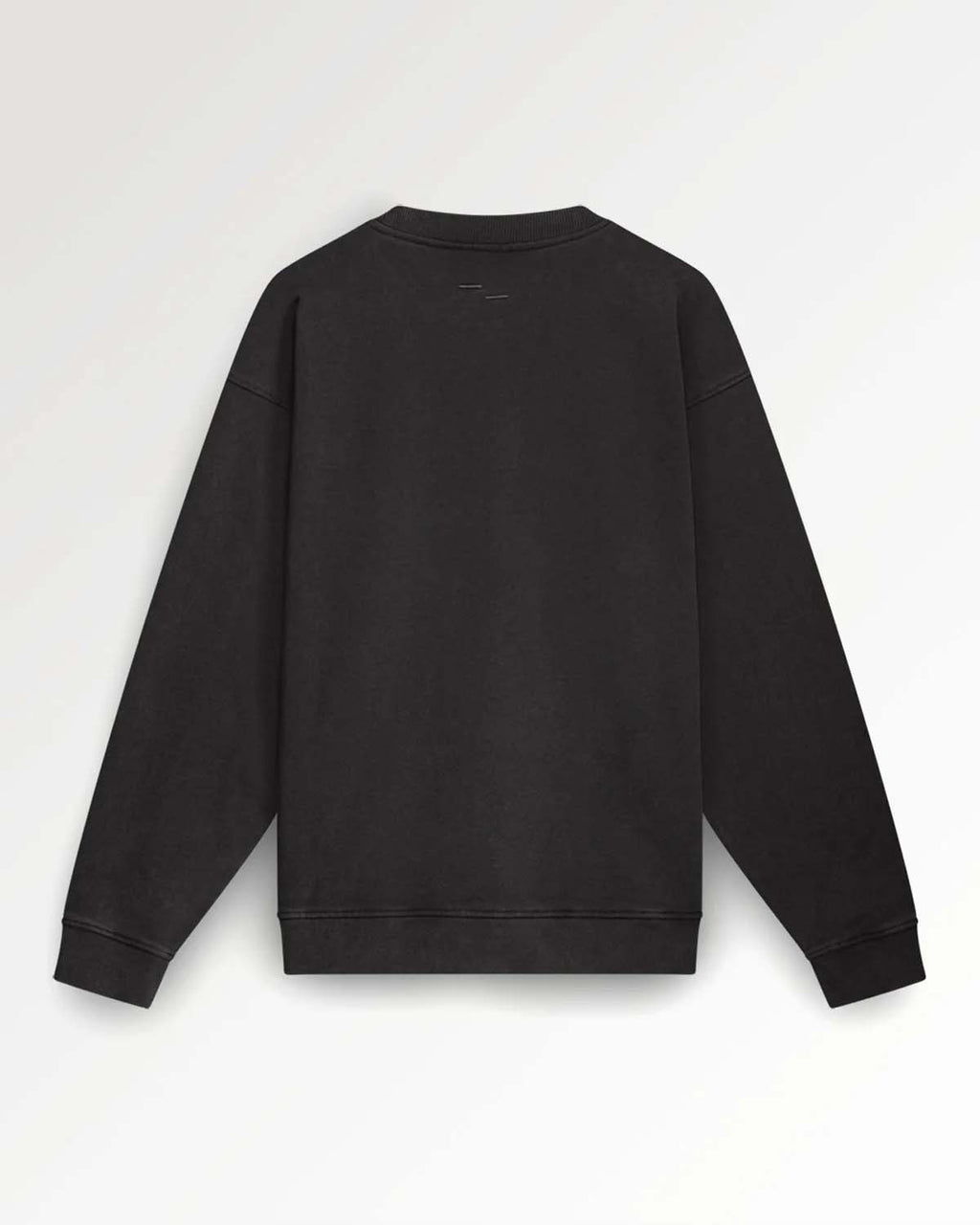 FILLING PIECES Sweatshirt boxy embroidered vintage black
