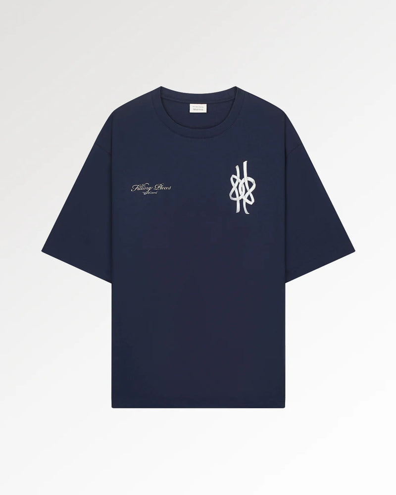 FILLING PIECES T-shirt boxy film strip maritime blue