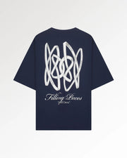 FILLING PIECES T-shirt boxy film strip maritime blue