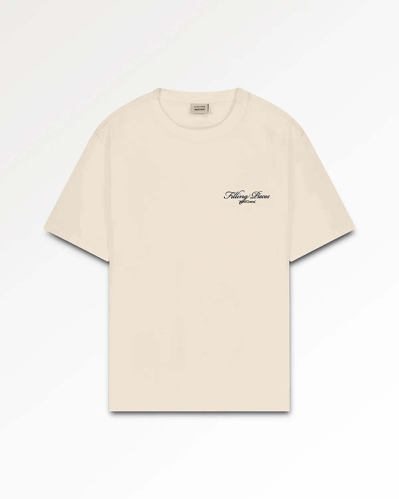 FILLING PIECES T-shirt cinema antique white